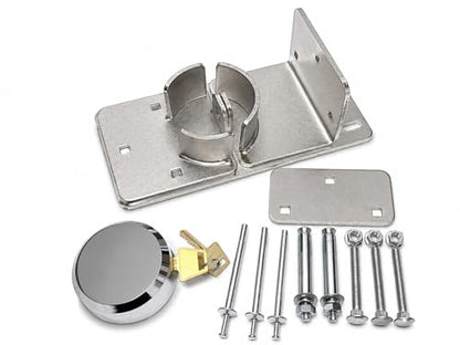 Stainless Steel Roll-Up Garage Door Lock Kit