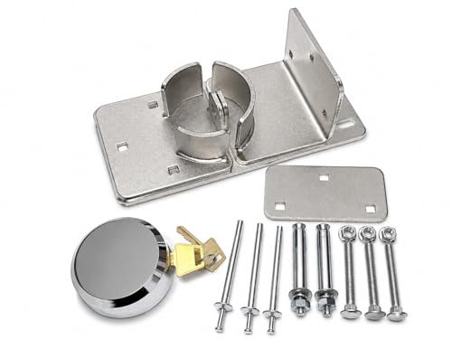 Stainless Steel Roll-Up Garage Door Lock Kit