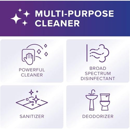 Oxivir Diversey 1 Disinfectant Peroxide Wipes, XLarge, 160 Wipes, 4 Pack