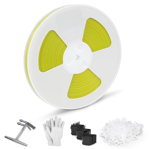 Heavy Duty Banding Strapping kit Contain 1/2" x3200" Polypropylene Packaging Straps & 100 Plastic Clips 20 Edge Protectors Tensioner with Cutter Too Glove - size: PP-kit