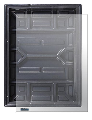 The Display Shield 36-43 Inch Vertical Outdoor Digital Menu Enclosure & Fan - color: With Cooling Fan, size: 36-43"