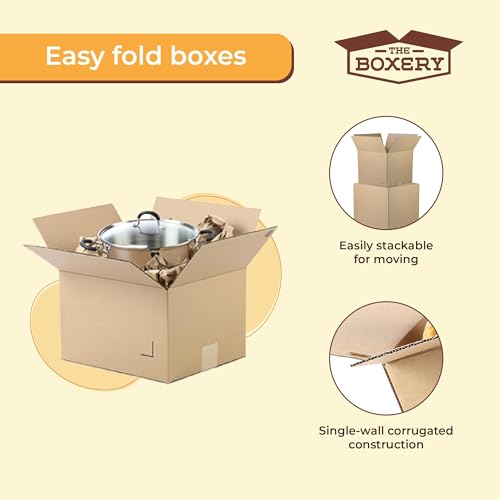 The Boxery Moving Boxes 20-Pack Medium | 18x14x12 inch - size: Medium-20-pack