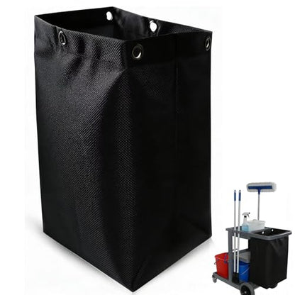 Replacement Janitorial Cart Bag,High Capacity Waterproof Thickened Cart Bag