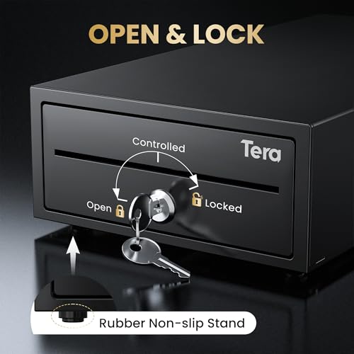 Tera Cash Register Drawer 8 Inch: 4 Bill 6 Coin Media Slot for POS, 208 - size: 8" 4 Bill 6 Coin