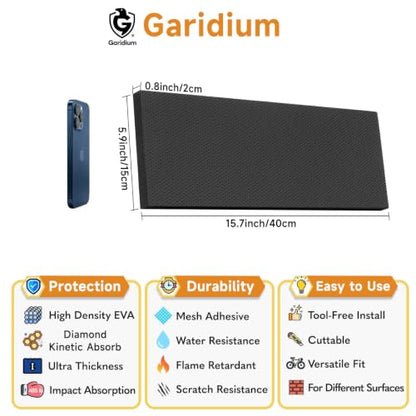 Garage Wall Protector - Heavy Duty Self-Adhesive Foam Bumpers for Car Door Dings, Furniture & Bike Scratches | Tool-Free Installation, Extreme Durability