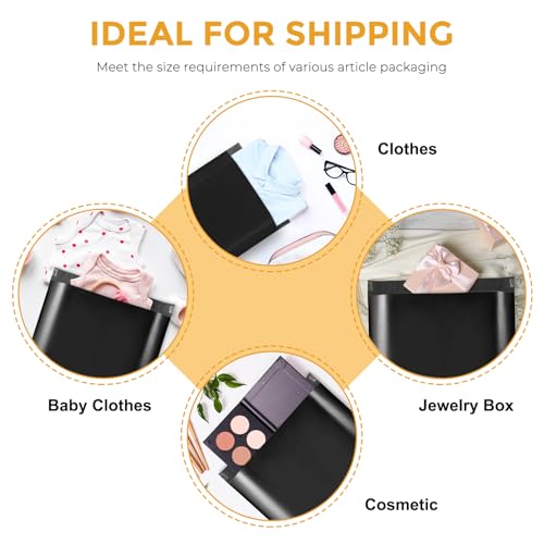 Metronic Poly Mailers 10x13 1000 Pack, Self-Seal Shipping Bags for Clothing - color: Black, size: 10x13 1000PC