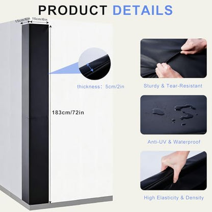 Heavy Duty Wall Corner Guards & Edge Protector, 6ft