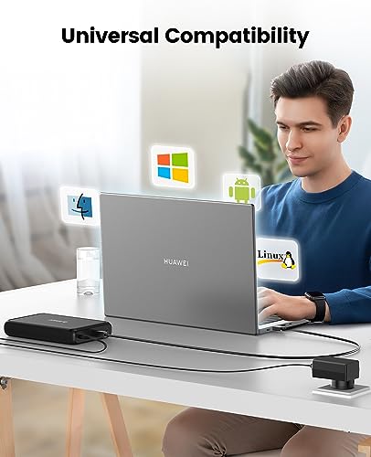 ORICO External Hard Drive Enclosure for 3.5 2.5 Inch SATA SSD HDD, up to 20TB Capacity, USB 3.2 Gen 1 High Transmission Speed, UASP and Trim Enabled, Compatible with WD Seagate Toshiba Samsung