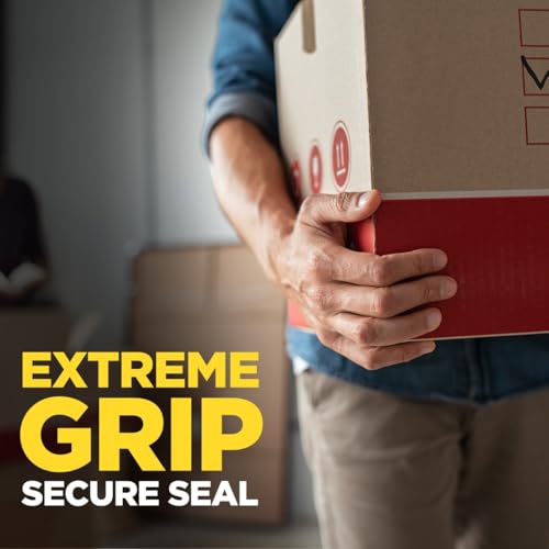Scotch Box Lock Packing Tape,Clear,Extreme Grip Box Packaging Tape for Shipping and Mailing,1.88 in. x 22.2 yd.,6 Rolls with Dispensers,(Pack of 6) - size: 6 Rolls (Pack of 6)
