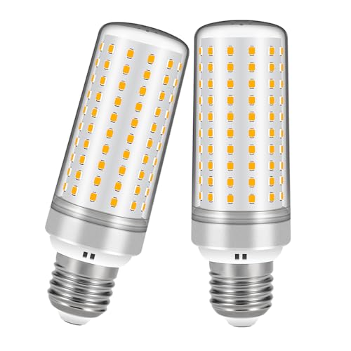 E26 LED Bulbs, 30W Equivalent 250W, 2 Pack 3000K Warm White Light - color: 3000k Warm White Light