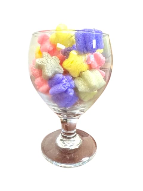 FunPak Plant Based Biodegradable Packing Peanuts 1.5 cu ft Bag Compostable (Rainbow Stars) - color: Rainbow Stars