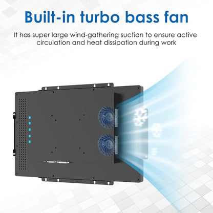 High Brightness 15.6 Inch Industrial Outdoor Open Frame Touch Screen Monitor Wall Mount Embedded Touch Monitor - VGA+HDMI+DVI Port - 16:9 - size: 15.6 IN
