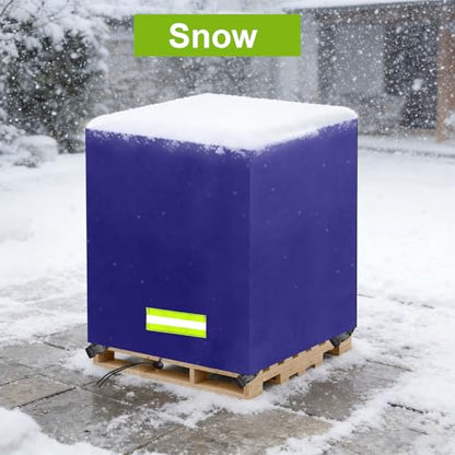 Pallet Covers Heavy Duty Waterproof Box Tarp Outdoor Pallet Bag Cover