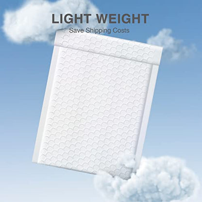 Metronic Bubble Mailer 6X10 Inch White 500 Pack,Waterproof Padded Envelopes,Self-Seal Small Bubble Mailers Cushioning Bubble Envelopes for Shipping,Jewelry Makeup Supplies, Packaging Bulk - color: White, size: 6X10" 500PC