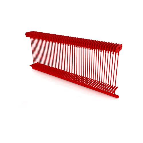 Kenco 1 Inch Standard Tagging Attachments, 1-in Fasteners for Tagging Retail, Consignment and Manufacturing - 5,000 Pieces Per Box 50 per Clip (10 Boxes 50,000 Fasteners, Red) - color: Red, size: 10 Boxes 50,000 Fasteners