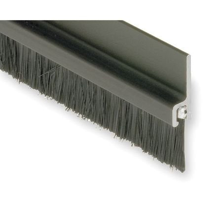 Double Door Weatherstrip, 8 ft, Gray