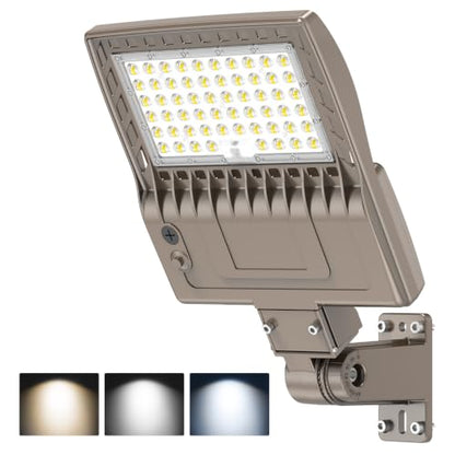 200W LED Parking Lot Light 30000LM Commercial LED Shoebox Light AC 100-277V - size: AC 100-277V | 3/4/5000K - 2-in-1 Mount