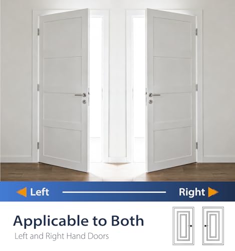 4 Inch Self Closing Door Hinges,2-Pack Spring Hinges,1/4" Radius Corners - size: 4"-2 Pack-1/4" Corner