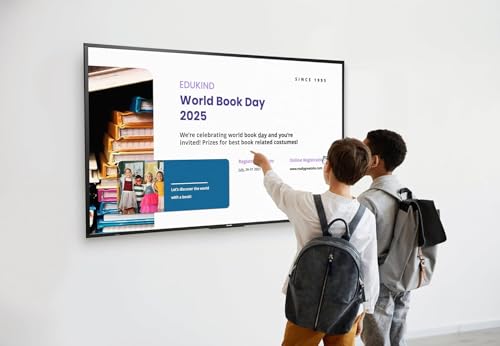 Promethean ActivPanel D-Series 75" 4K Digital Sign w/Radix Content License - size: 75"