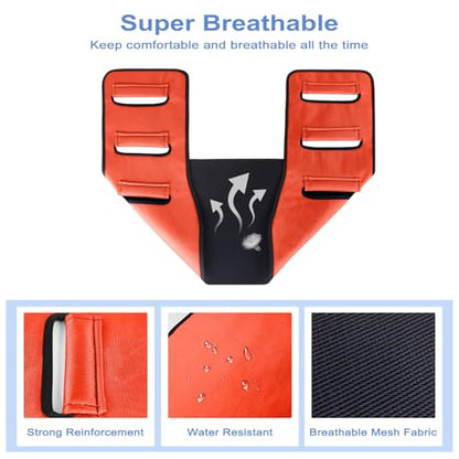 Transfer Belt Transfer Sling Padded Gait Belts with Seniors Patient Lift - color: Orange 2