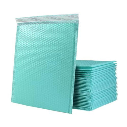 Lake Blue Bubble Mailers KAIXILU Mailer Envelopes L13xW10 inch Packaging Shipping Bag Self Seal Package Mail Packing blue-green -25PCS - color: Lake Blue-25pcs, size: L13xW10 inch