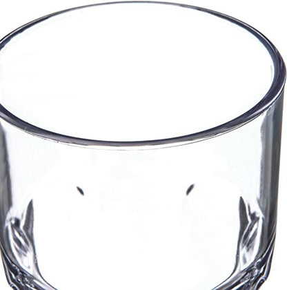 Carlisle FoodService Products Louis Tall Tumbler for Restaurants, Catering, Kitchens, Plastic, 16 Ounces, Clear, (Pack of 24) - size: 16 Ounces, style: 24 Pack