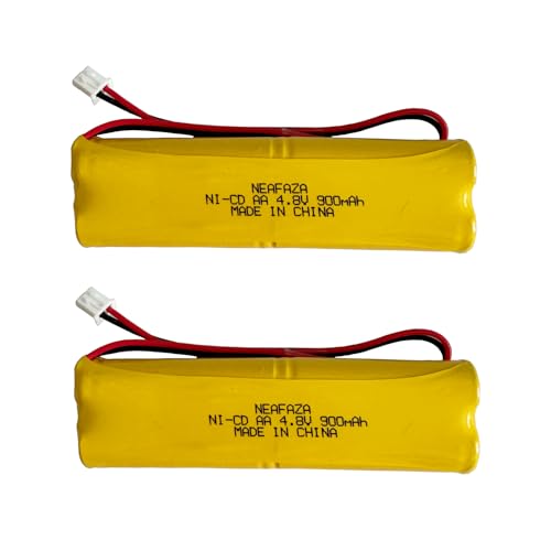 D-AA650Bx4 Ni-CD 4.8V 900mAh Exit Sign Emergency Lighting Battery Compatible with Unitech Dual-Lite 0120859 Ni-CD AA 650mAh E1021R LITHONIA DAA650Bx4 (2 Pack) - size: 2 Pack