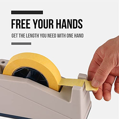 Lichamp Desk Tape Dispenser 3in Core for Masking/Painters Tapes