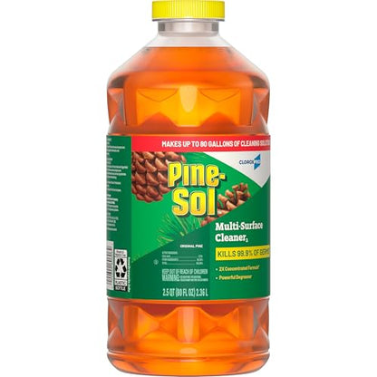 CloroxPro Pine-Sol Multi-Surface Cleaner, Original Pine, 80 fl. oz. - size: 80 Fl Oz (Pack of 1)