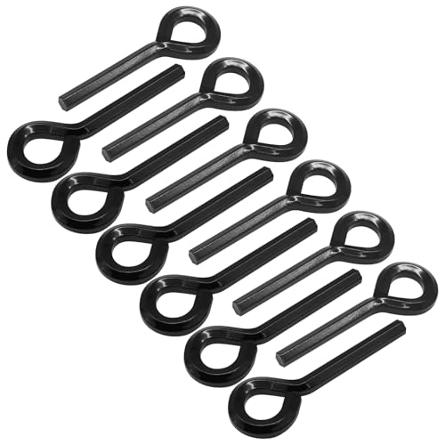 5/32" Standard Hex Dogging Key, Black, 12PCS - color: 5/32", size: 12 PCS
