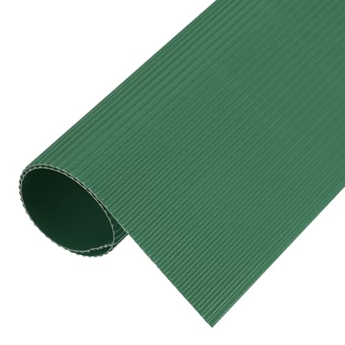 MECCANIXITY Corrugated Paper Sheets 5pcs 20x14x1/16inch Army Green - color: Army Green, size: 20inch x 14inch x 1/16inch