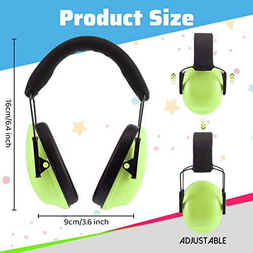 Amylove 12 Pcs Kids Noise Cancelling Headphones Ear Muffs Classic Style (Pack of 2) - size: Universal Fit (kids & Adults) (Pack of 2), style: Classic