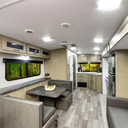 Facon 12V RV Oval Pancake Light, Length: 6'', 4000K Nature White Light, 12Volt Interior RV Ceiling Dome Light with On/Off Switch, for RV Motorhomes Camper Caravan Trailer Boat - size: Switch Only, 1 Pack