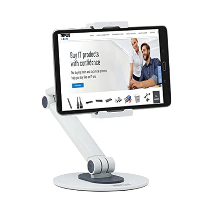 TRIPP LITE Full-Motion Flexible Long-Arm Desktop Mount Smartphones and Tablets - Mounts Apple iPhone, iPad, Android, Samsung & More - Supports 4.7” to 12.9” Device Mount, 5-Year Warranty (DMTBD413) - style: Full-Motion Long-Arm