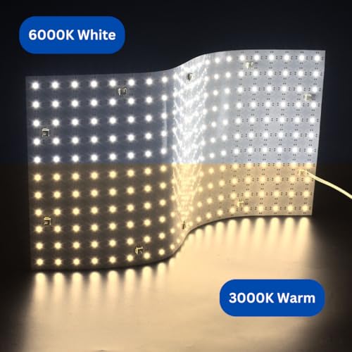 Countertop Backlighting Sheet, 28W 3000K, 19X9.5 inch, 4 Pack
