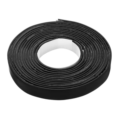 Smoke Fire Seal Strip 9.8Ft 15mm/0.59" Wx 2mm/0.08" T Black - color: Black, size: 9.8FT x 15mm / 0.59" W x 2mm / 0.08" T