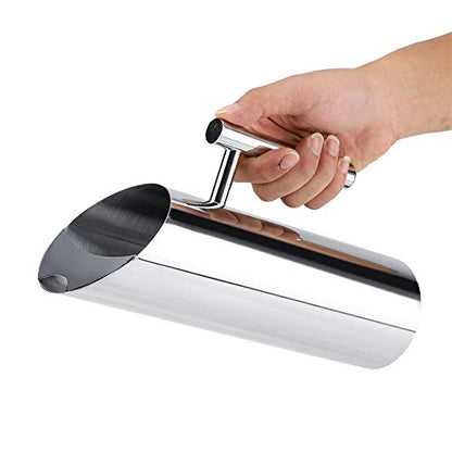 Ejoyous Stainless Steel Rectangular Pitcher, 2L Capacity, Silver, Spill-Proof Spout, Multiple Sizes - size: 67.6 Ounces