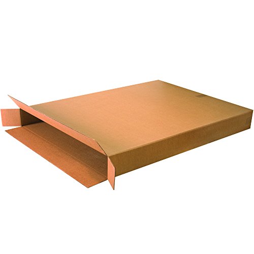 Tape Logic TL36548FOL Side Loading Boxes, 36" x 5" x 48", Kraft (Pack of 5) - size: 36"L x 5"W x 48"H