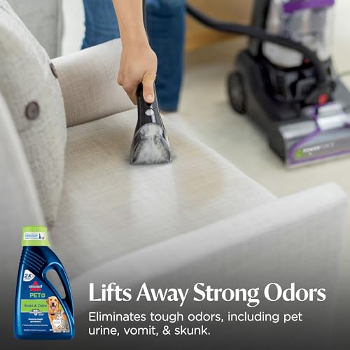 BISSELL 2X Pet Stain & Odor Full Size Machine Formula, 60 ounces, 99K52 - size: 60 Fl Oz (Pack of 1)
