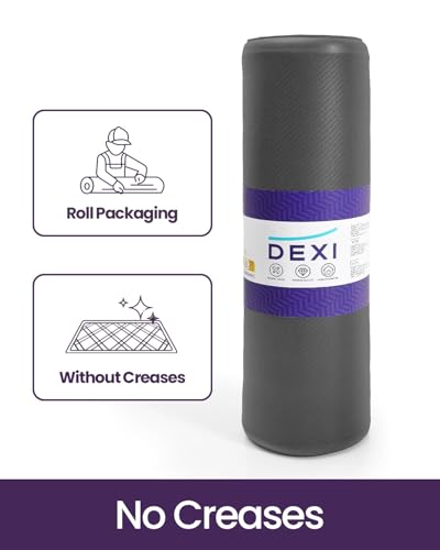 DEXI Anti Fatigue Kitchen Floor Mat Cushioned Standing Runner 70x20, Grey - color: Grey, size: 70"L x 20"W x 0.7"Th