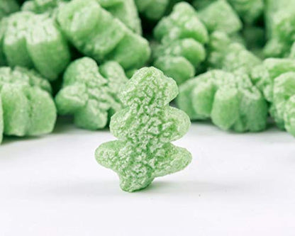 Bubblefast! Brand FunPak Plant Based Biodegradable Packing Peanuts, 1.5 cu ft Bag, Compostable (Green Christmas Trees) - color: Green Christmas Trees
