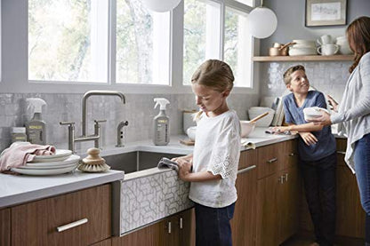 KOHLER K-23729-NA Stainless Steel Cleaner, Kitchen & Bathroom Cleaner, Polish & Protect Sinks & Other Surfaces, 8 FL Oz - size: 8 Fl Oz (Pack of 1)