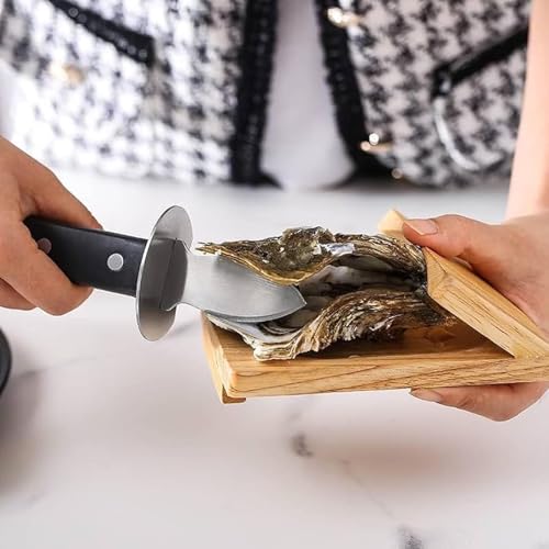 Oyster Shucker Set - Professional Stainless Steel Oyster Shucking Kit
