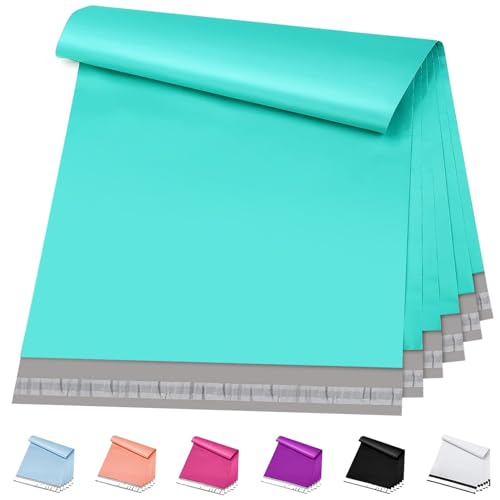 Metronic Poly Mailers 19x24 100 Pack, Large Shipping Bags for Clothes - color: Teal, size: 19x24 100PC