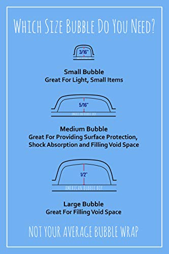 America's Best - 24 Inch Wide - Medium Bubble Wrap! - size: 360 Square Feet
