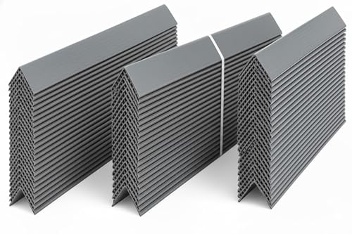 Pallet Edge Protectors, 1.93 x 1.93 x 47.24 in, 50 Pack - size: 1.93''W x 47.24'' L