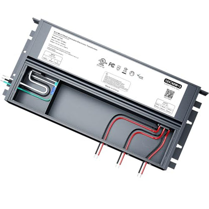 180W 12V Dimmable LED Driver, Triac/ELV/MLV AC to DC Power Supply for LED Light, Halogen Bulb, LED Transformer Compatible with Lutron & Dimmer, for Indoor/Outdoor Use - size: 180W 12V Built in Junction Box