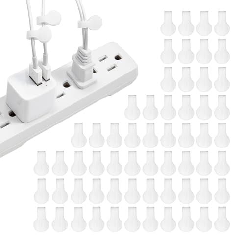 Wrap-It Storage Cable Labels - Mini (60 Pack) White - color: White, size: Mini