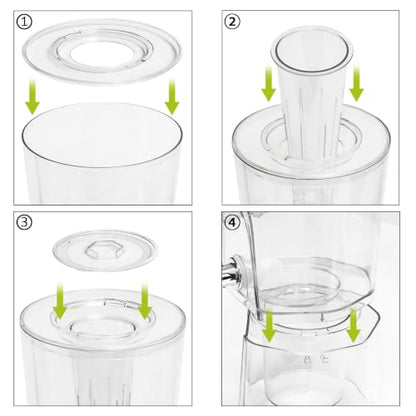Spaclear 2 Gallon Drink Dispenser with Leak-Proof Spigot & Fruit Infuser