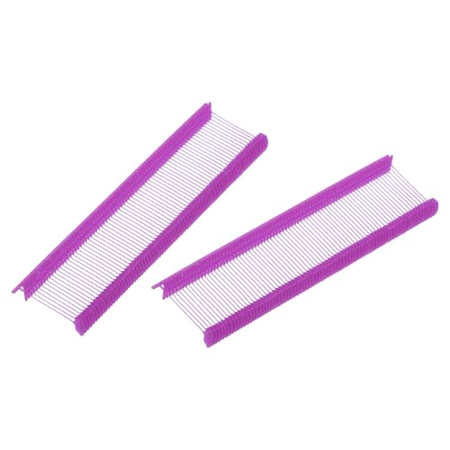 MECCANIXITY 1000 Pcs Standard Tagging Barb Fasteners, 1 Inch Purple Tagging Gun Fasteners Tagging Gun Refill Plastic Garment for Clothing Fine Stitch Price Refills Tag Label - color: Purple, size: 1 Inch